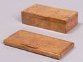 Two Burlwood Boxes