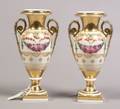Pair of Paris Porcelain Vases