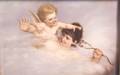 Berlin Painted Porcelain Plaque of Venus Disarming Cupid