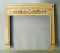 Federal carved pine mantle