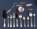 Tiffany  Co Sterling Flemish Flatware Service