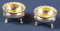 Pair of Tiffany  Co Sterling Open Salts