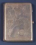 Russian Silver Cigarette Case