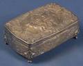 Continental Classical Revival Silver Dresser Box
