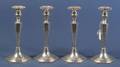 Set of Four Gorham Sterling Weighted Candlesticks