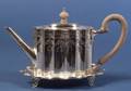 Sterling Federal Reproduction Teapot and Stand
