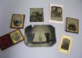 Six Assorted 19th Century Group Portrait Tintype Photographs