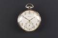 Art Deco Elgin Crusader 14kt White Gold Open Face Pocket Watch