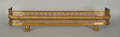 English Regency reticulated brass firefender early 19th c
