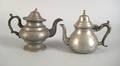 Middletown Connecticut pewter teapot ca 1830