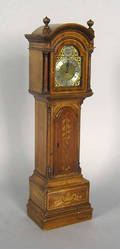 Tall case clock form watch hutch