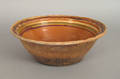 Redware mixing bowl 19th c