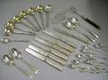 Group of Sterling Silver and Silver Plated Flatware