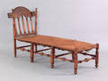 Pennsylvania William  Mary maple daybed ca 1740
