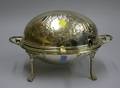 English Silver Plated Dometop Chafing Dish