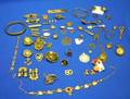 Miscellaneous Gold Silver and Goldfilled Victorian and Later Estate Jewelry