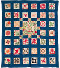 Friendship quilt top ca 1870