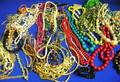 Two Bags of Miscellaneous Costume and Beaded Necklaces and Assorted Mid20th Century