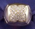 18kt Gold and Diamond Ring Bulgari
