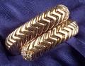 18kt Gold and Diamond Bypass Ring Bulgari
