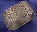 Victorian Silver Bangle Bracelet