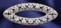 Art Deco Platinum and Diamond Brooch Dreicer