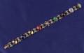 Gemset and Diamond Bracelet India c 1930