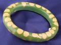 Bakelite Injected Dot Bangle