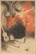 Louis Icart French 18881950 Danse Espagnole