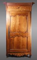 French Provincial Single Door Armoire