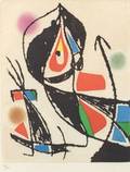 Joan Mir Spanish 18931983 Plate XXI from LE MARTEAU SANS MAITRE