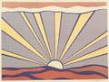 Roy Lichtenstein American 19231997 Sunrise