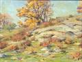 Mabel May Woodward American 18771945 Autumn Hillside