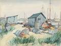 Herbert S Kates American b 1894 Lot of Three Marthas Vineyard Views