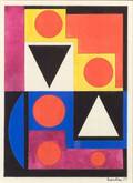 Auguste Herbin French 18821960 Composition 1951