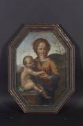 Continental School 16th Century Style Madonna and Child