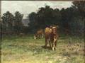 Charles Franklin Pierce American 18441920 Cattle at Pasture