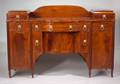 Federal Mahogany and Mahogany Veneer Inlaid Sideboard