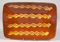 Slip Decorated Redware Loaf Dish