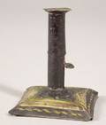 Painted Tin Candlestick