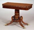 Classical OrmoluMounted and PartEbonized Mahogany Game Table