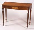 Federal Mahogany Inlaid Card Table