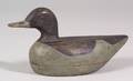 Carved and Painted Wooden Duck Decoy