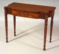 Federal Mahogany Inlaid Card Table