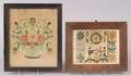 American School 19th Century Two Framed Works on Paper