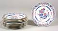 Set of Twelve Chinese Imari Porcelain Plates