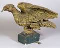 Carved Wooden Eagle Figure