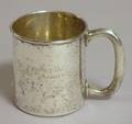Lunt Childs Sterling Silver Engraved Cup