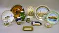 Group of Seacoast Transfer Decorated Souvenir China Items