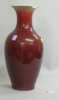 Sang de Boeuf Vase